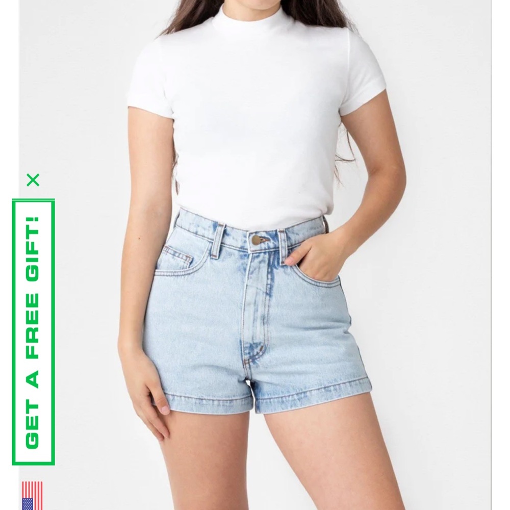Denim Loose Shorts